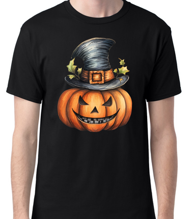 Spooky Jack-O-Lantern Delight T-Shirt