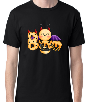 Halloween Boo Bee T-Shirt