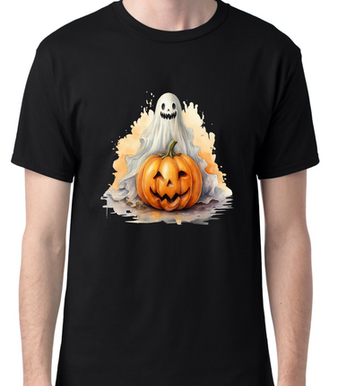 Halloween Happy Ghost T-Shirt