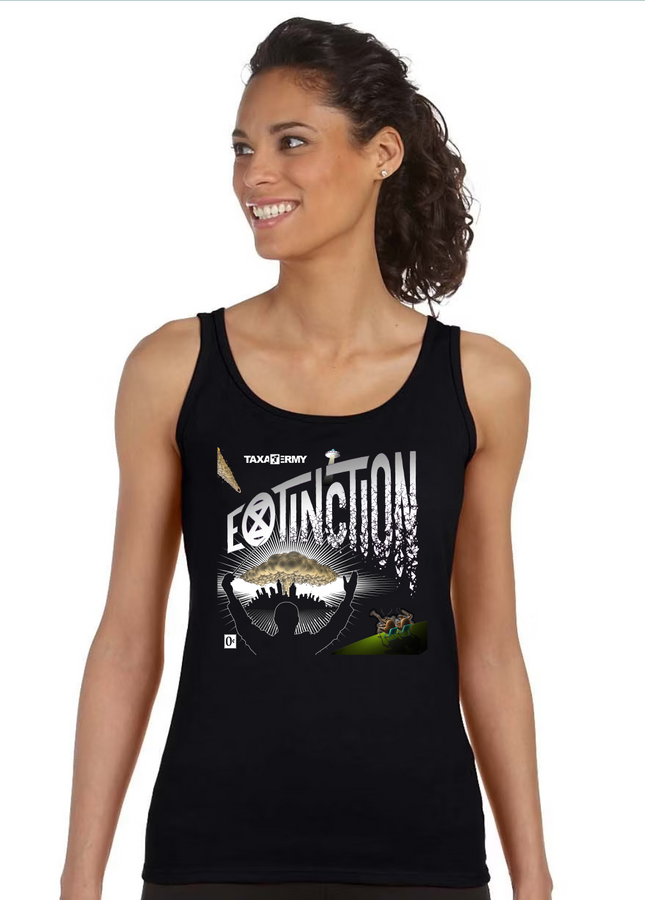 Extinction Ladies Fitted Tank