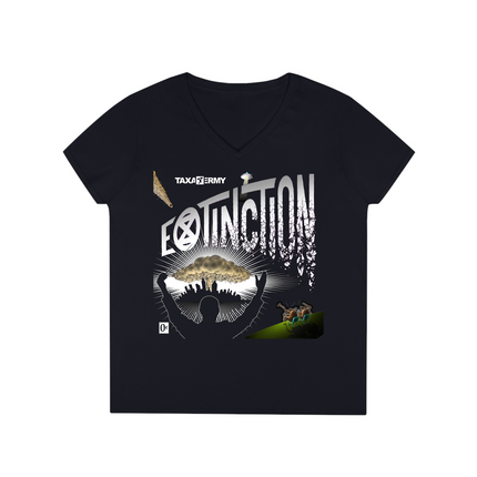 Extinction Ladies V-Neck