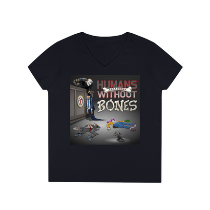 Humans Without Bones Ladies V-Neck