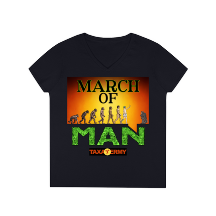 March of Man Ladies V-Neck