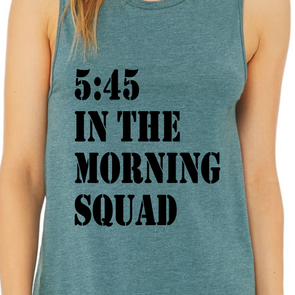 Inside Out Wellness Studio Morning Squad Muscle Tank