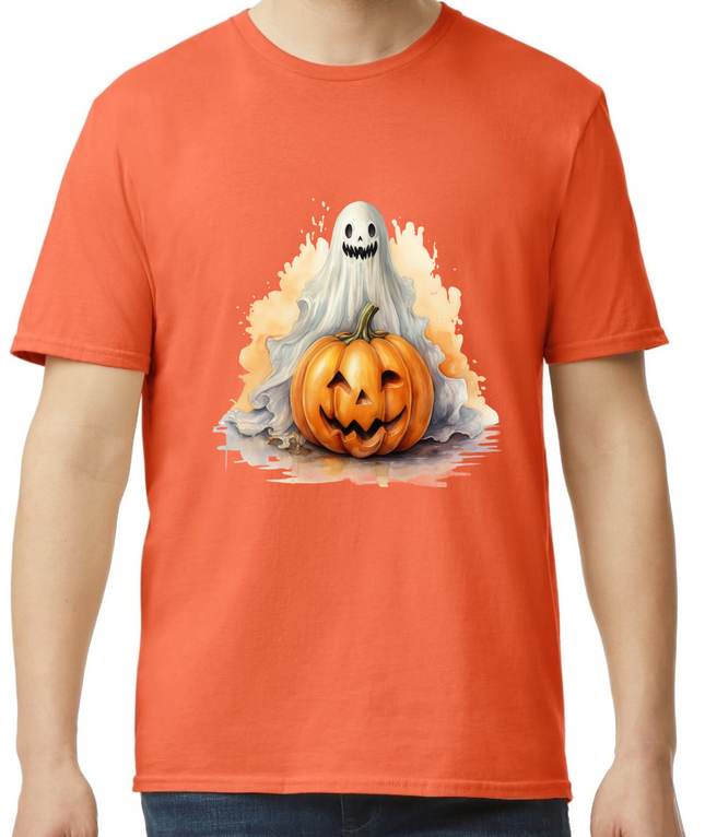 Halloween Happy Ghost T-Shirt